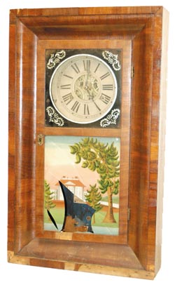 Jeromes, Gilbert, Grant &amp; Co. Bristol, Conn. 30 hour OG clock. — Antique Clocks Price Guide