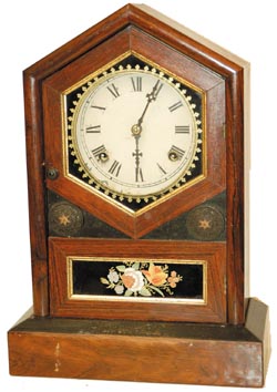 Jerome &amp; Co. New Haven, Conn. shelf clock, C. 1870. — Antique Clocks Price Guide