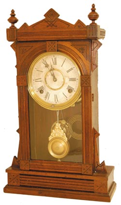 Wm. L. Gilbert Clock Co. parlor clock, "Crius", C. 1895. — Antique Clocks Price Guide