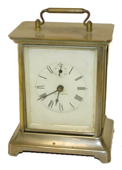 Seth Thomas carriage clock, time and strike. — Antique Clocks Price Guide