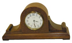 Sessions Clock Co. miniature tambour clock, — Antique Clocks Price Guide