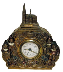 West Germany novelty alarm clock. — Antique Clocks Price Guide