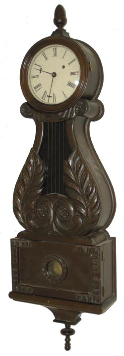 Contemporary Lyre style banjo. — Antique Clocks Price Guide