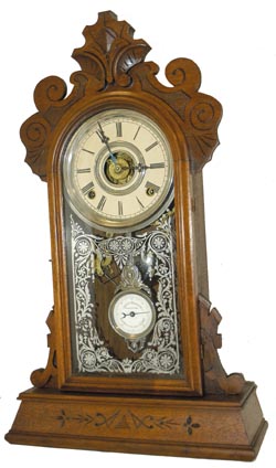 F. Kroeber parlor clock, "Buckshot", C. 1888. — Antique Clocks Price Guide