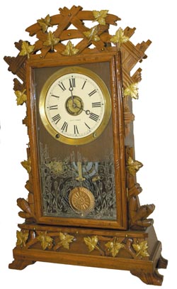 Seth Thomas City Series, another one named for a western city, "Santa Fe", C. 1886. — Antique Clocks Price Guide