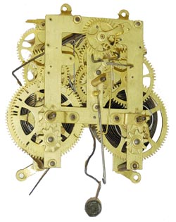 Wm. L. Gilbert, 8 day, time and strike, kitchen clock movement. — Antique Clocks Price Guide