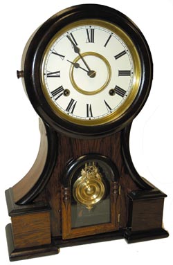 E. Ingraham &amp; Co. Bristol, Conn. shelf clock, "Huron", C. 1880. — Antique Clocks Price Guide