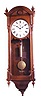 Seth Thomas, "Regulator No. 6", C. 1884. The walnut case is 48" tall and 16.75" wide.