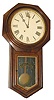 Ansonia Clock Co., hanging clock, "Regulator A", C. 1906.