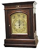 English triple fusee bracket clock.