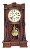 Wm. L. Gilbert Clock Co. mantle clock, "Mitra", C. 1891.