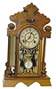 F. Kroeber Clock Co. mirrorside, "Headlight", C. 1888.