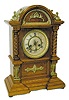 Waterbury Clock Co. cabinet clock, "Jefferson", C. 1891.