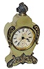 Ansonia Clock Co. enameled iron cased mantle clock, "Advance", C. 1894.