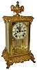 Ansonia Clock Co. crystal regulator, "Crown", C. 1914.