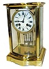 French crystal regulator, bow front glass is beveled and perfect.