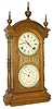 Charlie Holland Perpetual Calendar Clock, a scaled down contemporary copy of the very collectable Southern Calendar Clock Co. "Fashion" clock.