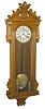 Ansonia Clock Co. hanging weight clock, "Prompt", C. 1901.