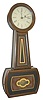 E. Howard & Co., Boston, "Banjo No. 4", C. 1850-1860. The 8 day movement is signed, "A Howard, Boston".