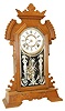 Ansonia Clock Company walnut parlor clock, "Ohio", C. 1891.