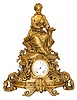 Seth Thomas & Sons statue clock, "No. 8000", C. 1876.