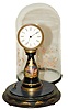 Rare miniature pendulette clock, C. 1830.