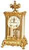 Ansonia Clock Company, crystal regulator, "Crown", C. 1914.