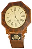 Waterbury Clock Company, wall clock, "Drop Octagon", C. 1875.