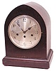 Junghans beehive case, containing an 8 day Westminster Chiming movement.