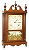 Seth Thomas mantle clock, a miniature pillar and scroll case called the "Concord", C. 1928.