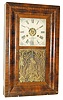 Seth Thomas Clock Co. made this interesting OG clock in Thomaston, Conn.