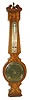 English barometer-thermometer.