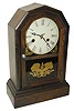 Atkins Clock Company, Bristol, Conn. thirty hour shelf clock.
