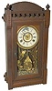 New Haven Clock Co. walnut parlor clock, "Trent", C. 1883.