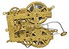 E.N. Welch Mfg.Co. 8 day, time and strike, kitchen clock movement.
