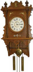 Waterbury Clock Co. hanging "Study", we just don't know which one it is. — Antique Clocks Price Guide