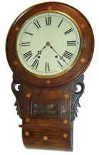 New Haven regulator made for the English market, ca 1880's. — Antique Clocks Price Guide