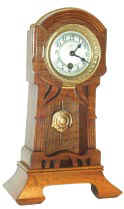 Junghans mini shelf clock, ca.1890-1900's. — Antique Clocks Price Guide