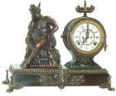 Ansonia Clock Co. "Mercury". ca.1894. — Antique Clocks Price Guide