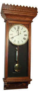Gilbert "Regulator No. 14", ca 1901. — Antique Clocks Price Guide