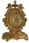 Ansonia Clock Co. figural clock, the "Lydia", ca 1894. — Antique Clocks Price Guide
