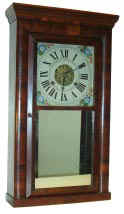 Atkins and Porter,small cornice top shelf clock, ca.1840-1846. — Antique Clocks Price Guide