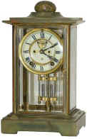 Ansonia Clock Co. crystal regulator, "Chancellor", ca 1914. — Antique Clocks Price Guide