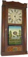 Silas Hoadley, Plymouth, Conn. This is a so called "Franklin Clock", probably an advertising scheme to promote their sales. — Antique Clocks Price Guide