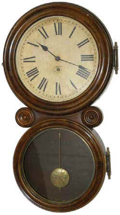 New Haven Clock Co. hanging "Saxon", ca 1911. — Antique Clocks Price Guide