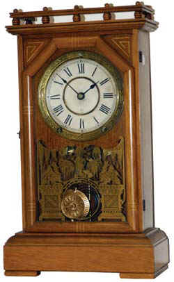Seth Thomas parlor clock, "Omaha", ca 1890 — Antique Clocks Price Guide