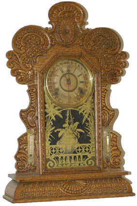 E. Ingraham &amp; Co. kitchen clock, the "Gila", ca 1915. — Antique Clocks Price Guide