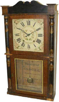 Elisha Hotchkiss, Jr., Burlington, Conn. ca 1831. — Antique Clocks Price Guide