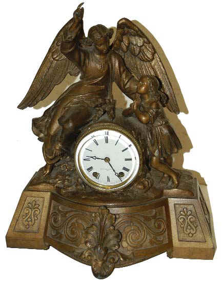 Seth Thomas Sons &amp; Co. New York, signed on the porcelain dial. — Antique Clocks Price Guide