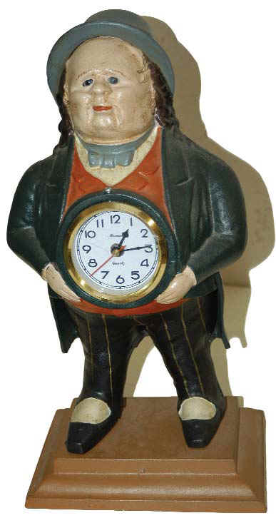 Reproduction of the John Bull blinking eye clock. — Antique Clocks Price Guide